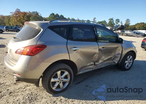 2009 Nissan Murano S z USA, uszkodzony, nr VIN JN8AZ18W09W139830